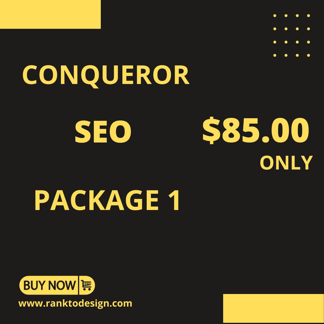 Conqueror Seo Package 1