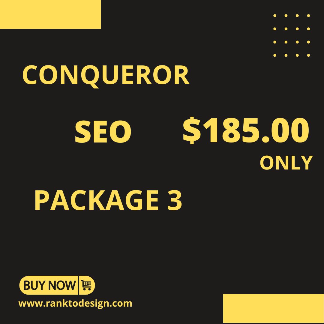 Conqueror Seo Package 3